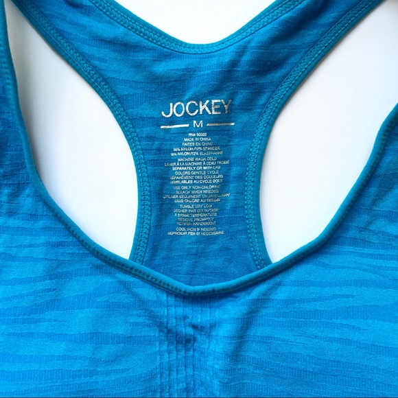 Blue Basic Sports Bra - Size M NWOT - Picture 2 of 4